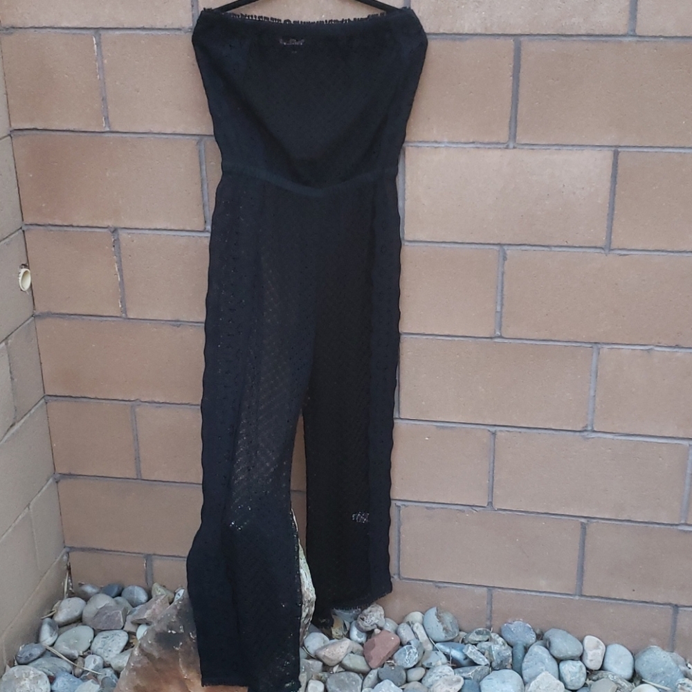 Victoria Secret Strapless Lace Crochet Coverup